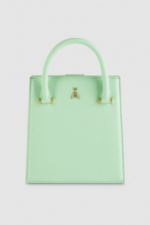 Green Patrizia Pepe Handbag With Shoulder Strap | MFVISPL-98