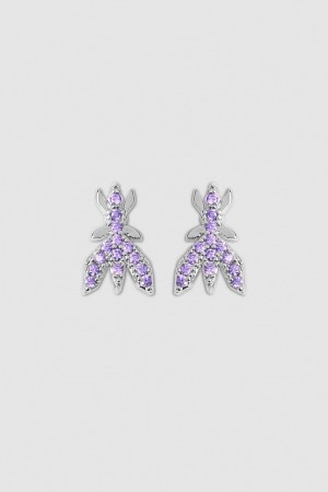 Pink Patrizia Pepe Brass Earrings | AMCYNHR-62