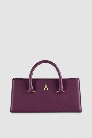 Purple Patrizia Pepe Fly Bamby Leather | USNQCYX-18