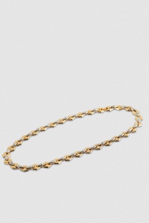 Silver Patrizia Pepe New Chain Brass Belt | HSCGTOK-75