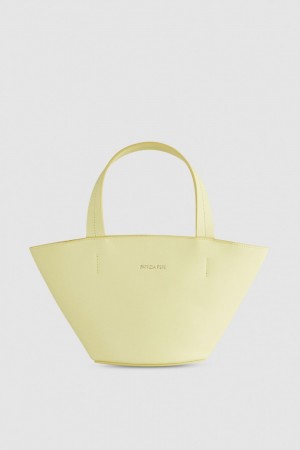 Yellow Patrizia Pepe Small Minimal City | UIGFXWA-37