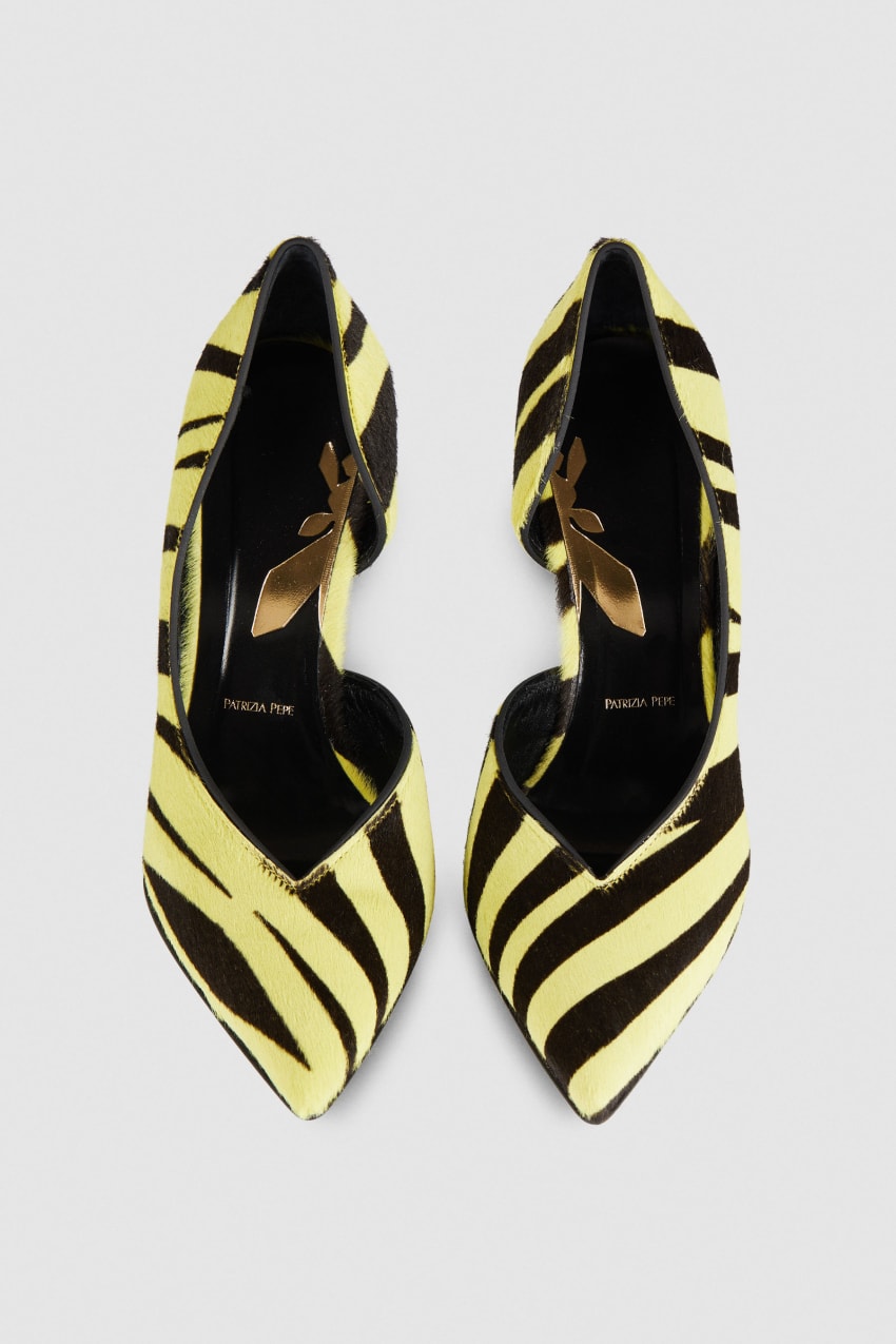 Animalier Patrizia Pepe Leather Pumps | LUCIMJY-30