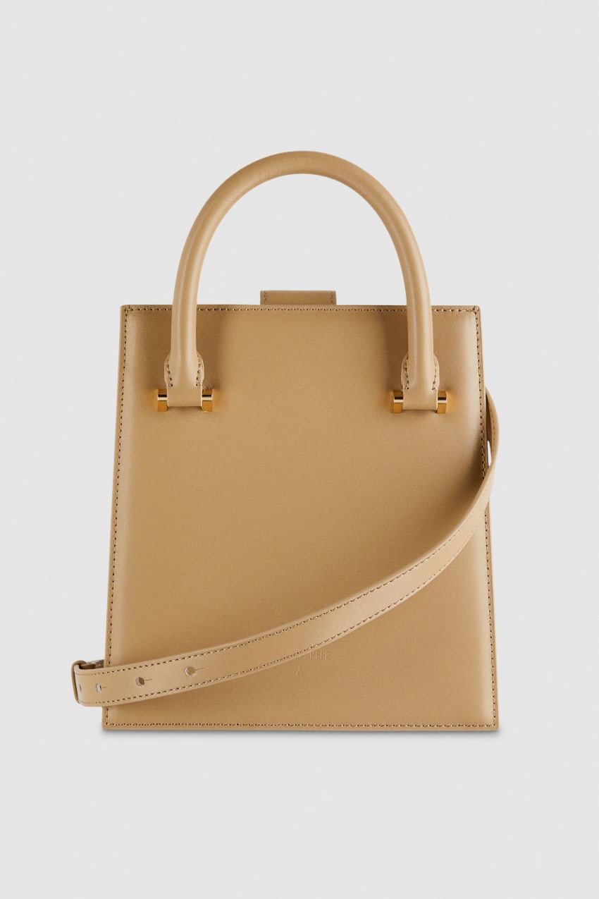 Beige Patrizia Pepe Handbag With Shoulder Strap | DQYBCNP-68