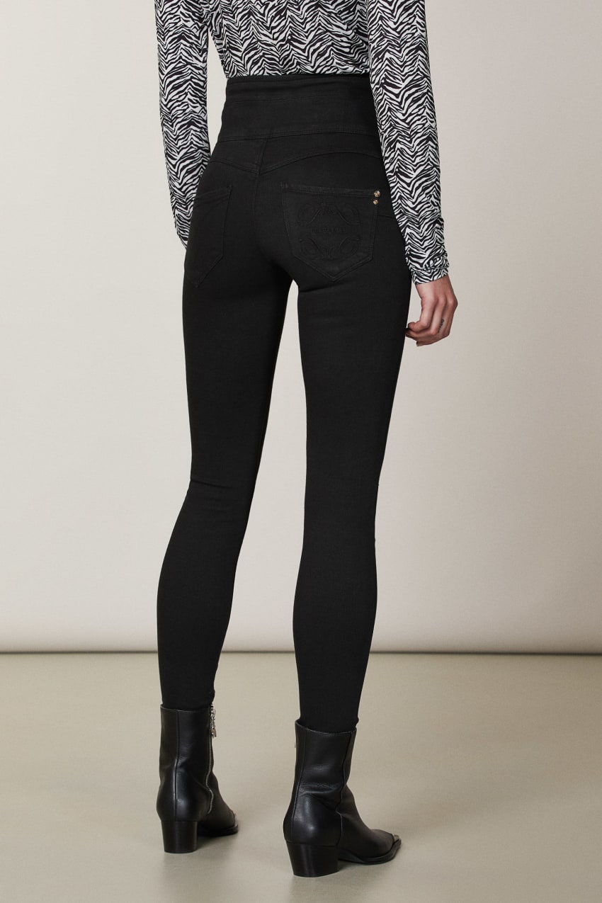 Black Patrizia Pepe Jeggings | AIYVRLD-58