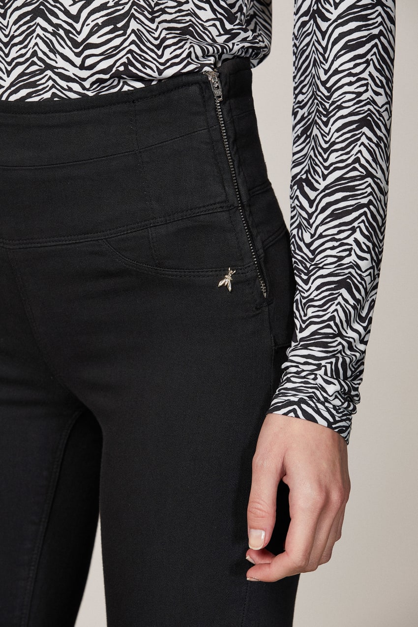 Black Patrizia Pepe Jeggings | AIYVRLD-58