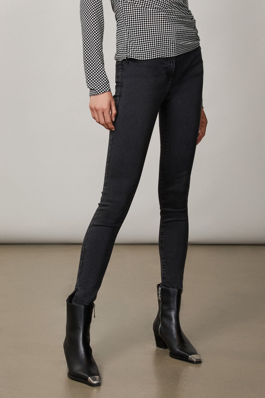 Black Patrizia Pepe Jeggings | KXNUCEJ-38