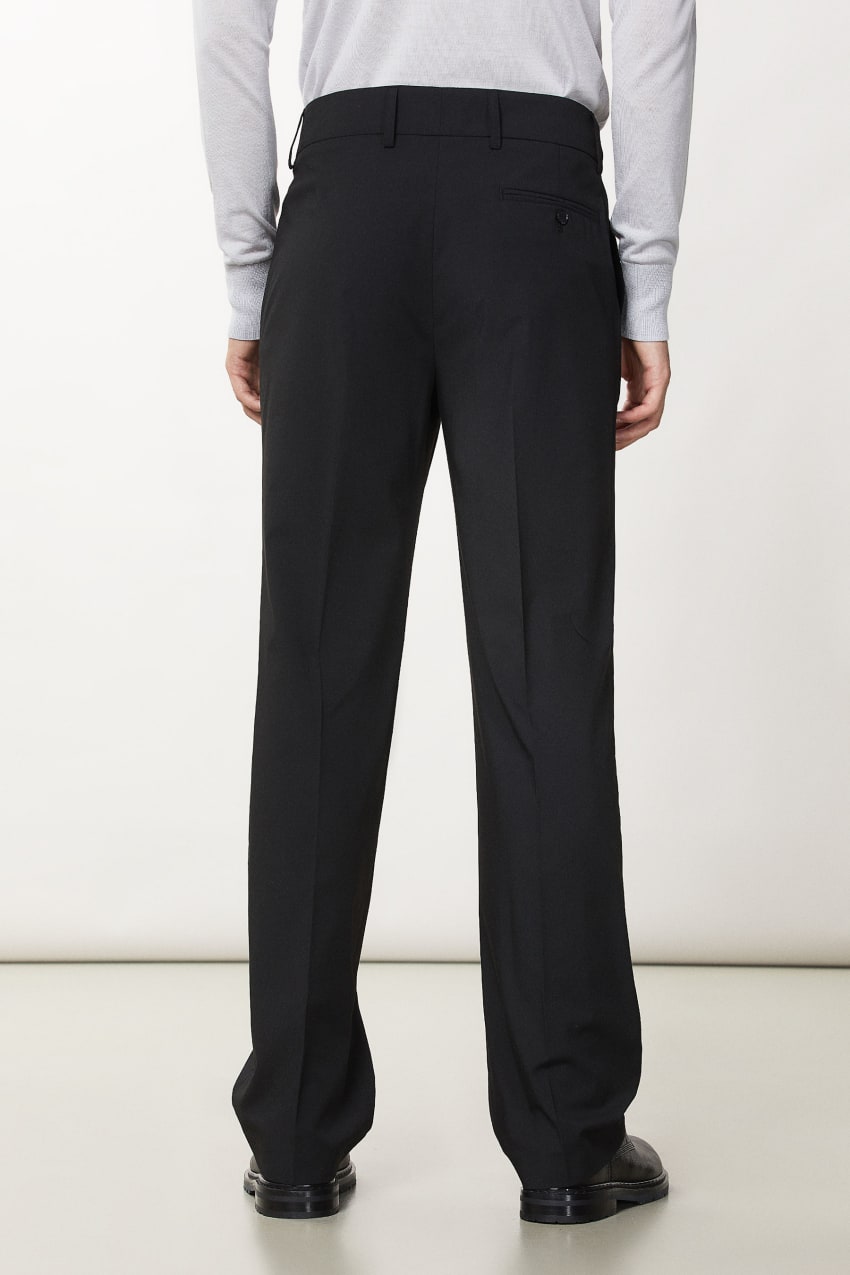 Black Patrizia Pepe Slim Fit Pants With Regular Waist | HCRLUAW-70