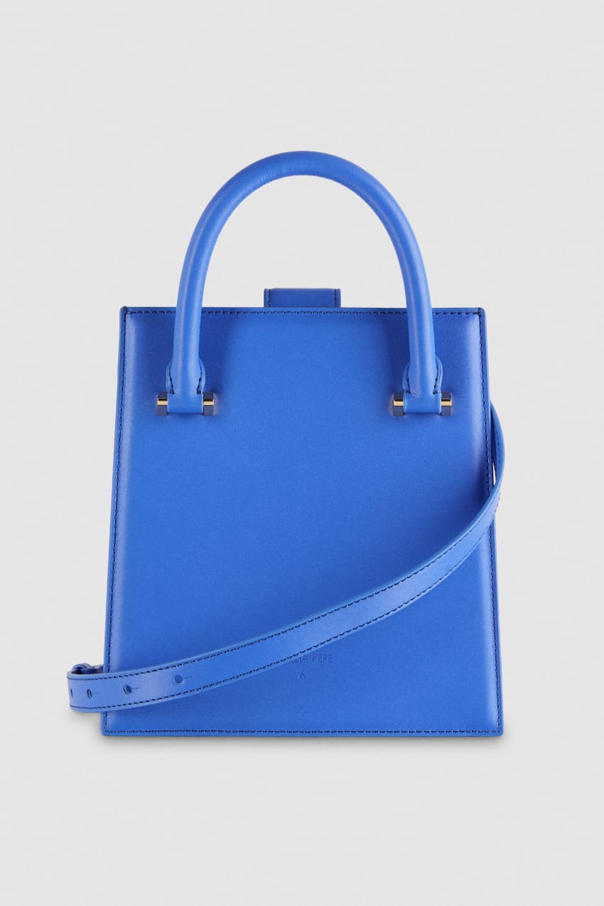 Blue Patrizia Pepe Handbag With Shoulder Strap | BSPUMXO-05