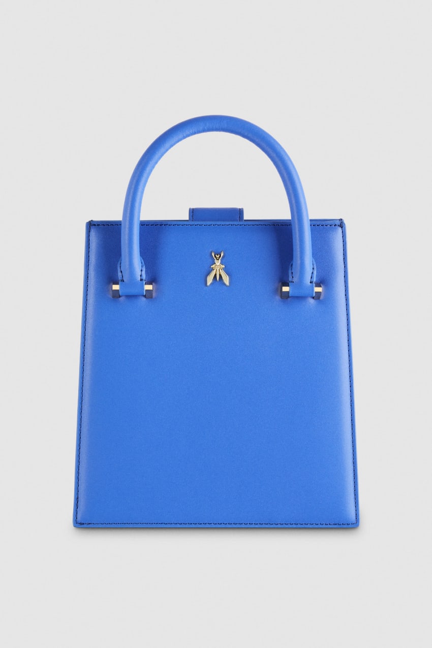 Blue Patrizia Pepe Handbag With Shoulder Strap | BSPUMXO-05