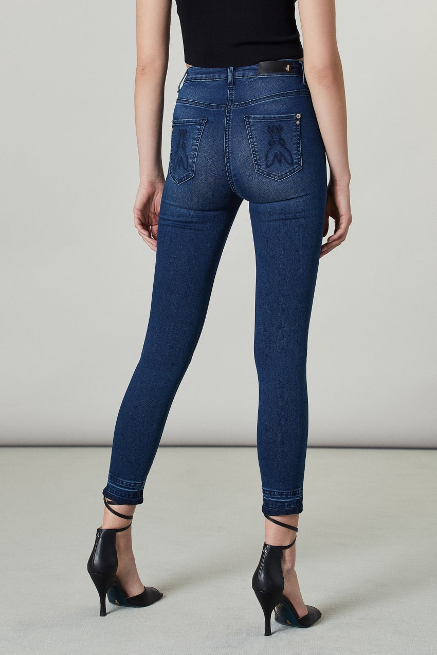 Blue Patrizia Pepe Skinny Jeans Regular Waist | YAFZRVO-84