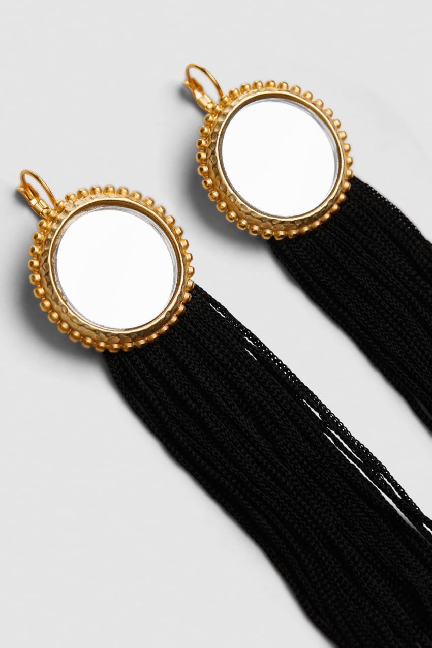 Gold Patrizia Pepe Pendant Earrings | PWYVTLN-94