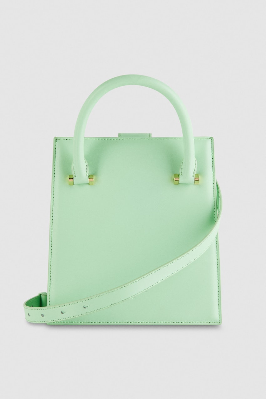 Green Patrizia Pepe Handbag With Shoulder Strap | MFVISPL-98