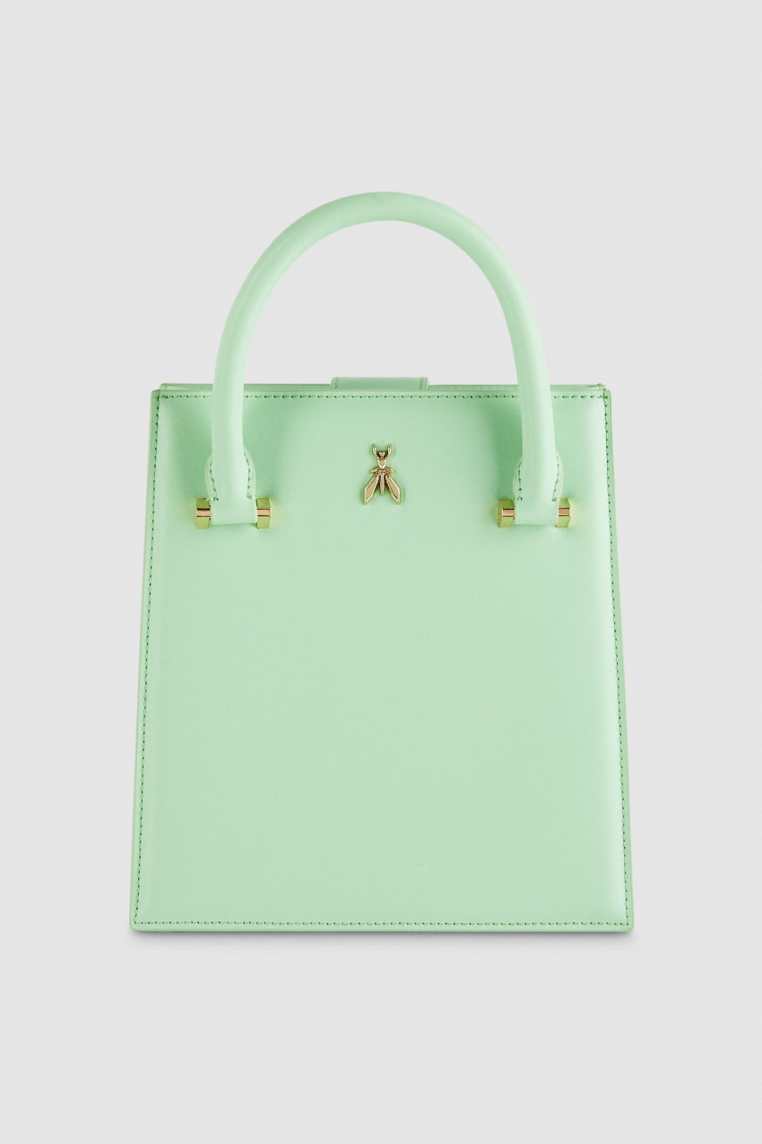 Green Patrizia Pepe Handbag With Shoulder Strap | MFVISPL-98