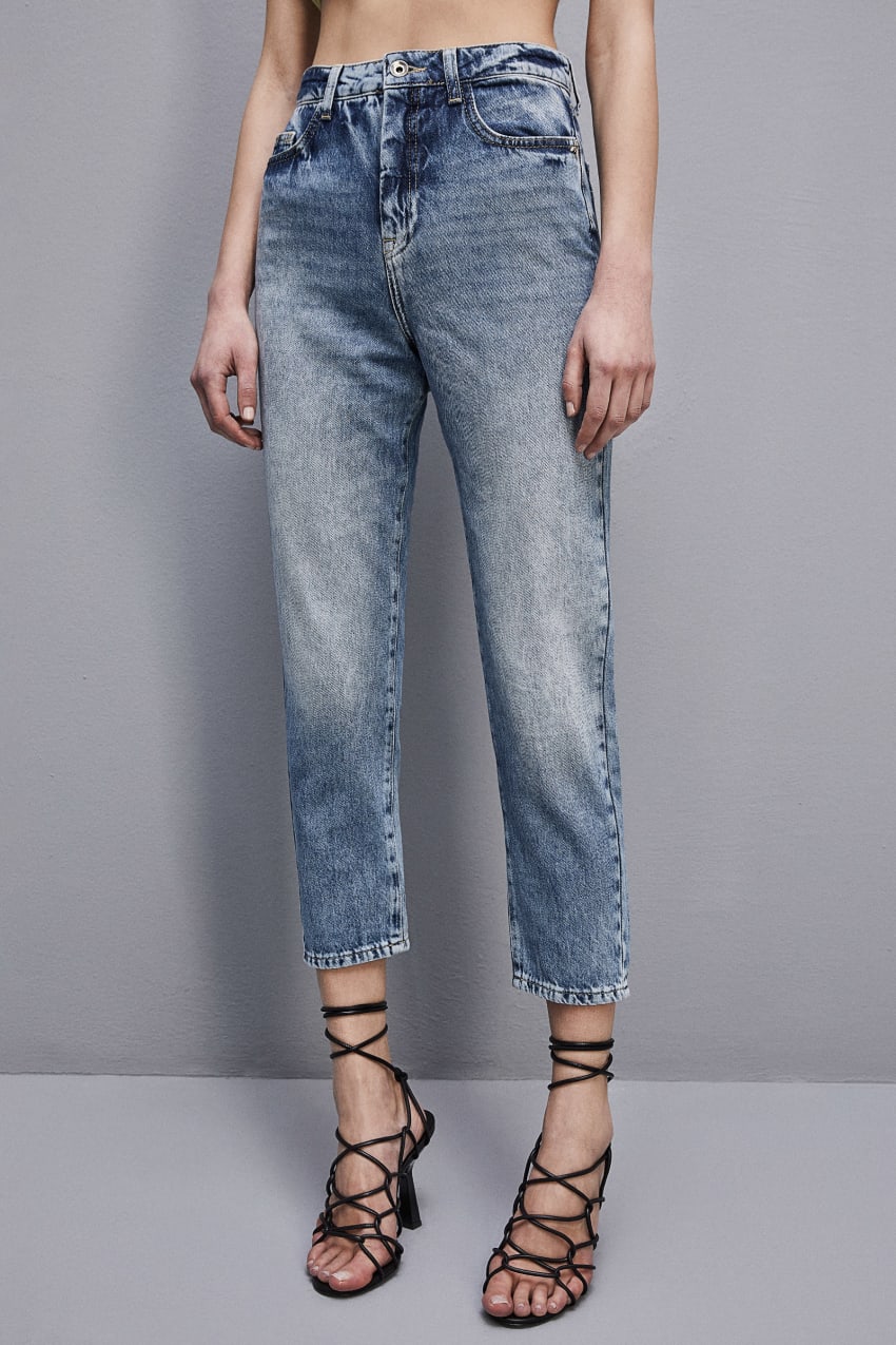 Light Blue Patrizia Pepe High Waist Denim Pants | WYGPEUK-15