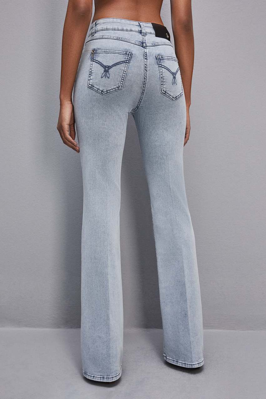 Light Blue Patrizia Pepe Slim Stretch Denim Jeans | LKDCHQF-61