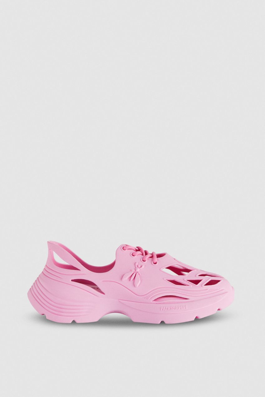 Pink Patrizia Pepe Gummy Pepe Sneakers | PHQUYXC-89