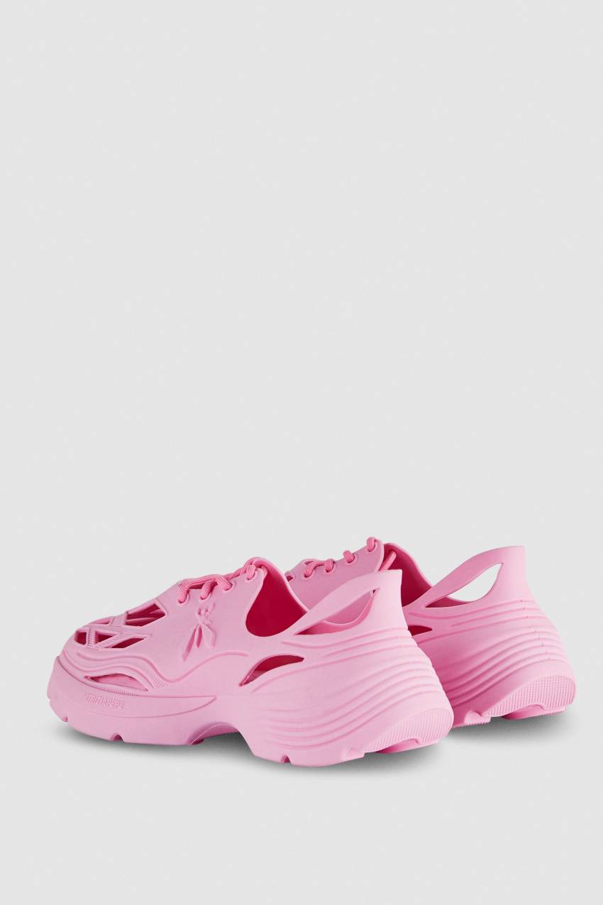 Pink Patrizia Pepe Gummy Pepe Sneakers | PHQUYXC-89