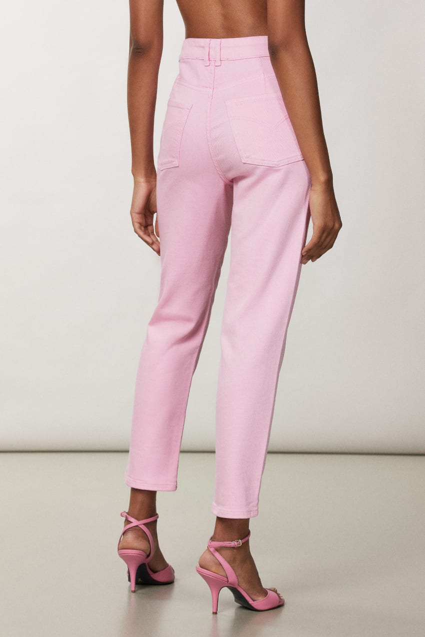 Pink Patrizia Pepe High-waisted Cigarette Pants | QFBOJKZ-39