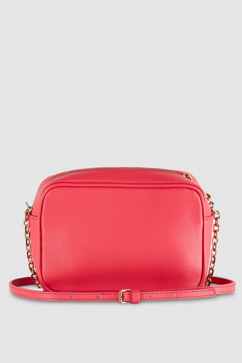 Pink Patrizia Pepe Leather Bag With Shoulder Strap | OZRXBFS-02