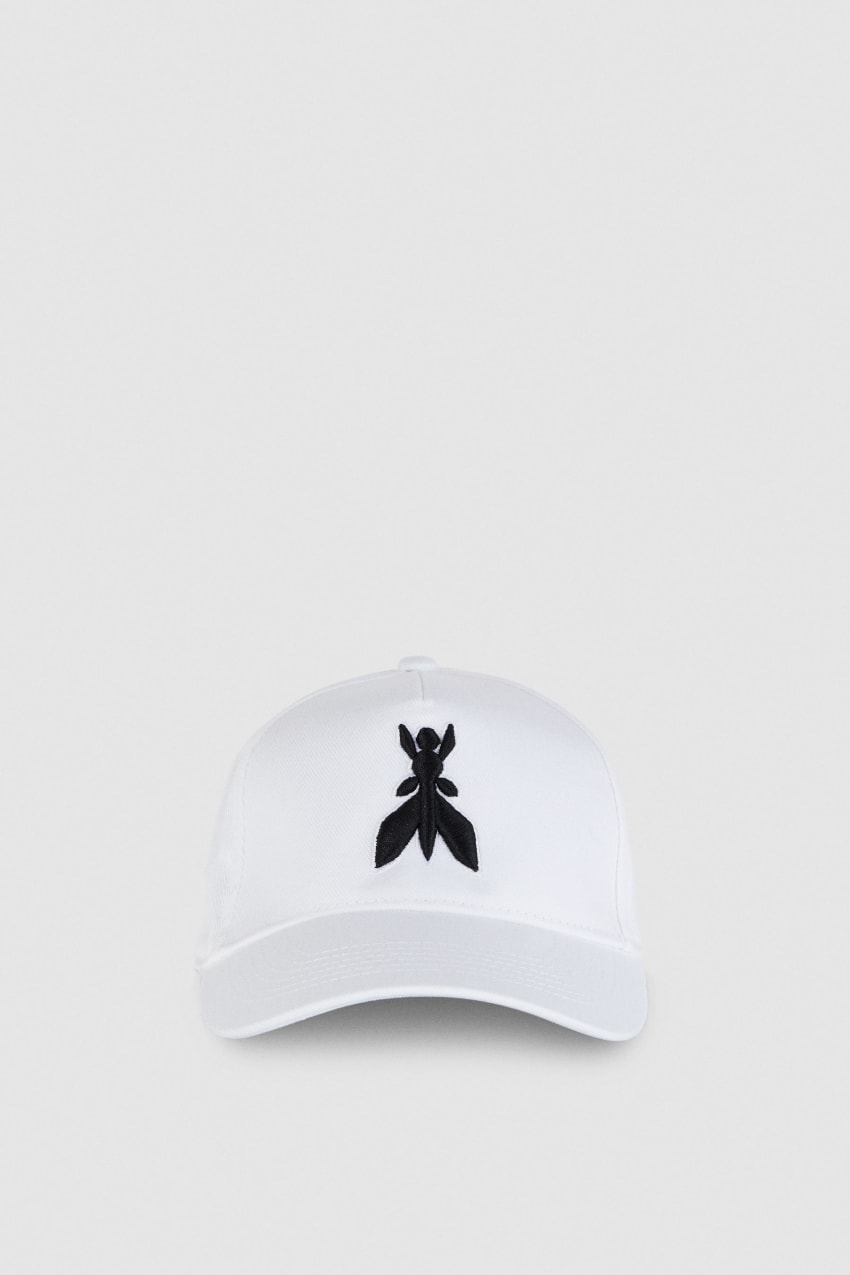 White Patrizia Pepe Fly Baseball Cap | CTDSRAL-42