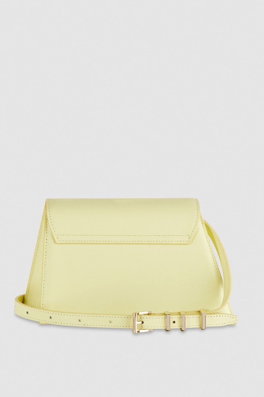 Yellow Patrizia Pepe Medium Astral Bag | EWZMFVA-53