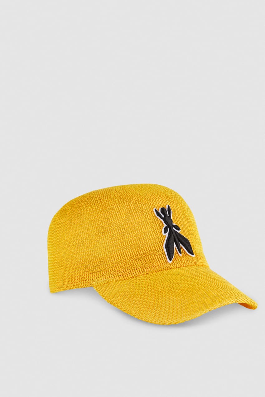 Yellow Patrizia Pepe Visor Cap | RUEKBAC-58