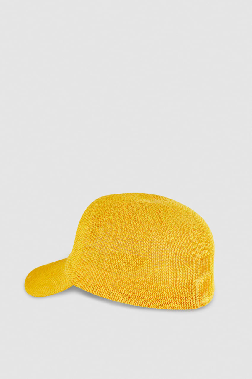 Yellow Patrizia Pepe Visor Cap | RUEKBAC-58