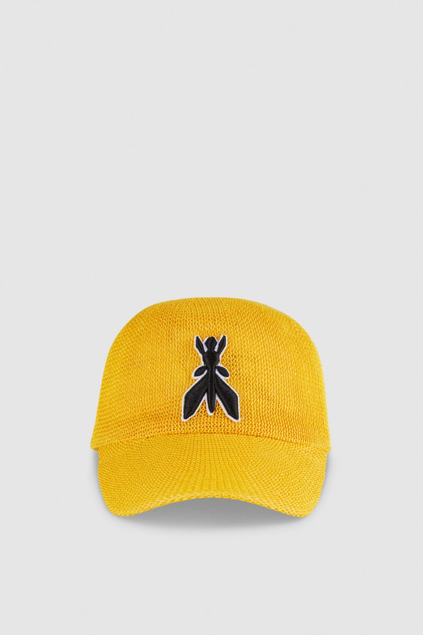 Yellow Patrizia Pepe Visor Cap | RUEKBAC-58